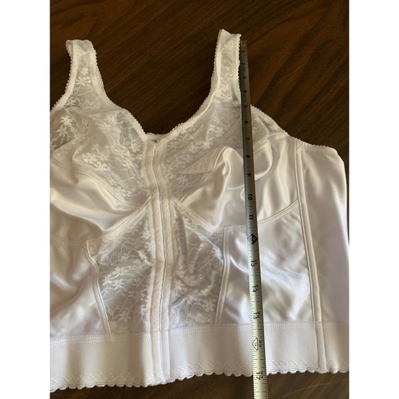 Exquisite Form long line Bra size 44C White new - Picture 13 of 13